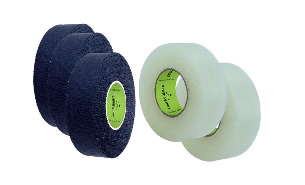 SET 3 calze Renfrew Tape nere / 2 calze Shine Tape